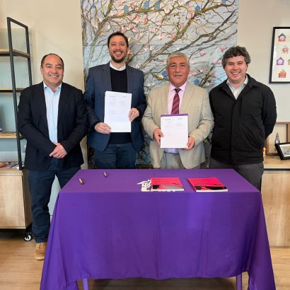 Firma convenio Castro