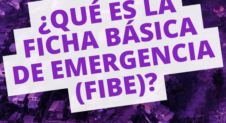 Diccionario de la Vivienda🏠 #21 I ¿QUE ES LA FICHA BÁSICA DE EMERGENCIA (FIBE)?